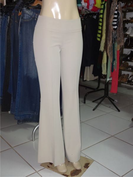 Calça bege Nitrogem tam. 40