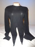 Blusa preta manga longa YES tam. M