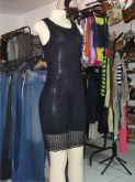 Vestido renda preto tam. M