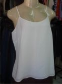 Blusa alça bege Jucy tam. 46