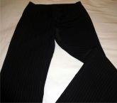 Calça preta com riscas amarelas SWANY tam. P